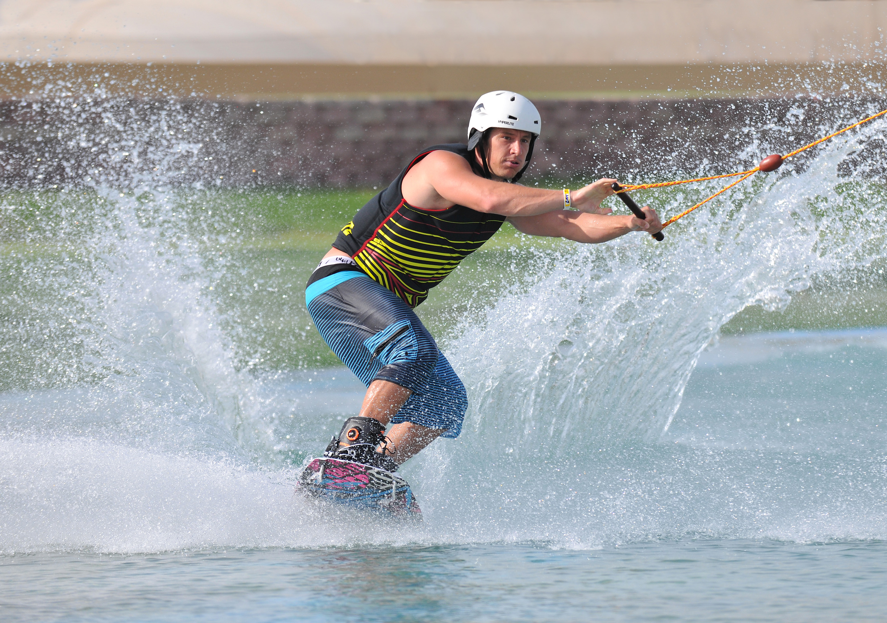 Wakeboarding and water cable parks